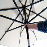 Madison Parasol Corsica 200x250 cm Grün