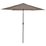 Madison Parasol Teneriffa um 300 cm Taupe