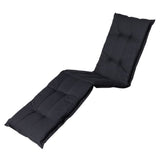 Madison Liegeauflage Basic 200x60 cm schwarz