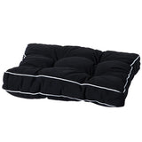 Madison Matratze Kissen Panama 47x47 cm Schwarz