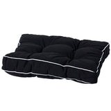 Madison Matratze Kissen Panama 47x47 cm Schwarz