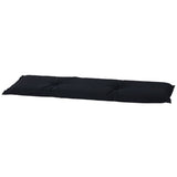 Madison Bank Kissen Panama 180x48 cm Schwarz