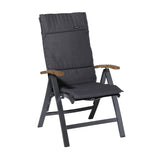 Madison Faserkissen Panama 125x50 cm Grau