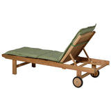 Madison Lounger Kissen Panama 200x60 cm Saliegroen