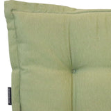 Madison -Stuhlkissen mit hohem Rückenpanama 123x50 cm Saliegroen