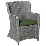 Madison Sitzkissen für Wicker Garden Stuhl Panama 48x48 cm Grün