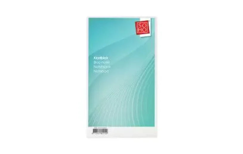 Soho kladblok 115x198mm 10 stuks