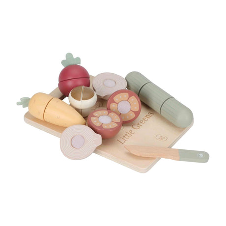 Little Dutch Toys Holzspielset zum Schneiden von Gemüse für Kinder.