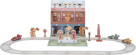 Little Dutch Spielkoffer Rennbahn – Holz FSC