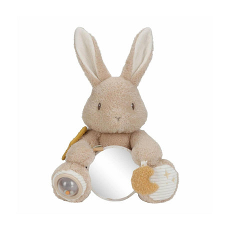 Little Dutch Naturals Activity Kuscheltier Babyhase