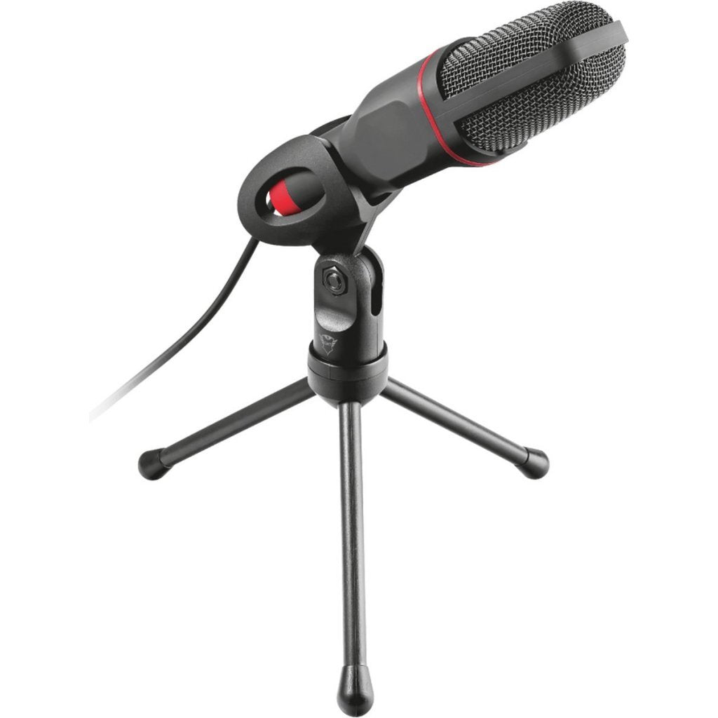 Trust GXT 212 Mico USB-Mikrofon schwarz rot