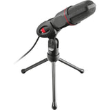 Trust GXT 212 Mico USB-Mikrofon schwarz rot