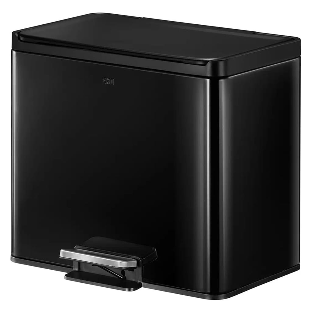 Eko Pedal Bin Essential 20+9 L Schwarz
