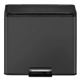 Eko Pedal Bin Essential 20+9 L Schwarz