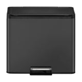 Eko Eko Pedal Bin Essential 2x15 L Schwarz