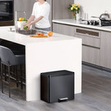 Eko Eko Pedal Bin Essential 2x15 L Schwarz