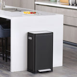 Eko Pedal Bin X-Cube 30 l Schwarz