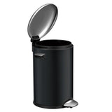 Eko Vepa Bins Belle Deluxe Treteimer 3l Schwarz Silber