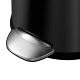 Eko Vepa Bins Belle Deluxe Treteimer 3l Schwarz Silber