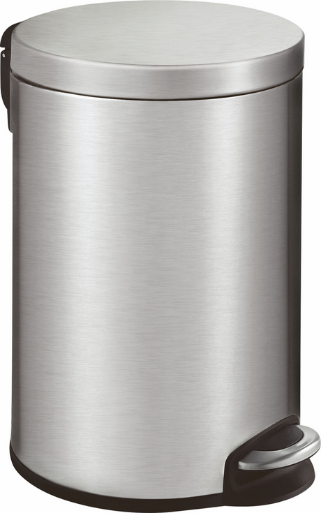 Eko serene Treteimer 12l mattierter Edelstahl