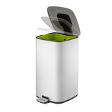 Eko Regenpedaleimer 12l weiß