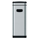 Eko Waste Bin Touch Bar Tina 30 l Matte Silberfarbe