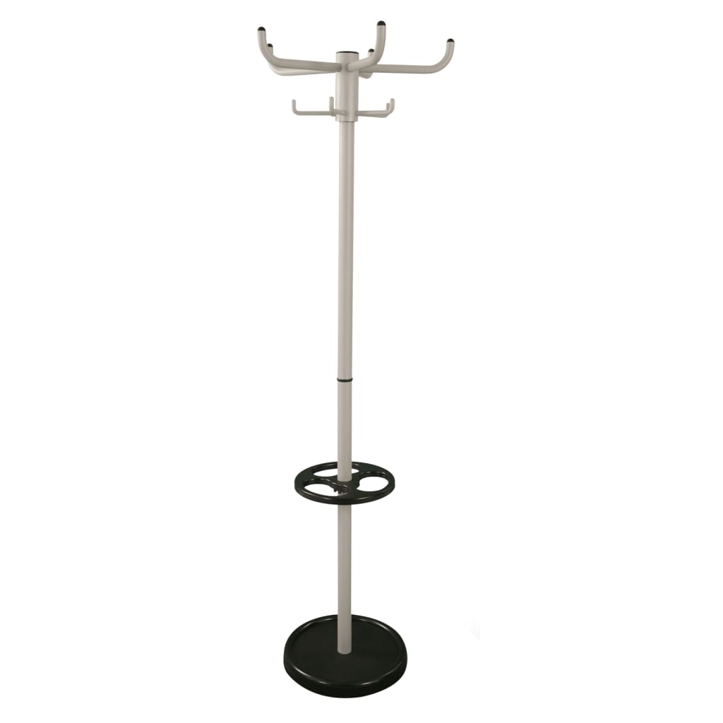 V-teiliger Garderobenständer stehend mit 10 Haken hoch fünf 175 cm