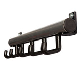 V-Teil-Garderobe mit 5 Haken Techno 5 schwarz