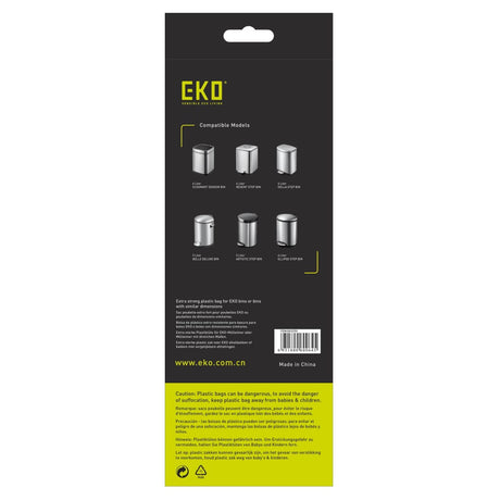 EKO Abfallbeutel setzen einen 24x30 PCS 3-6 L Weiß