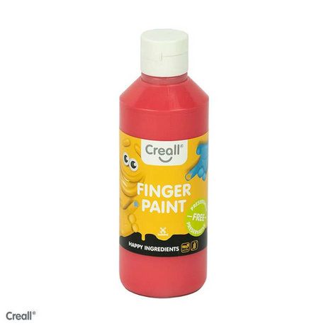 Creall Fingerfarbe Happy Ingredients 250 ml – Rot