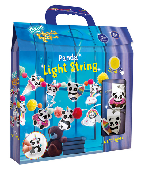 Totum bright lights lightstring panda