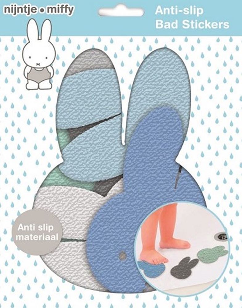 Miffy Badeaufkleber 6 Stück. 1+
