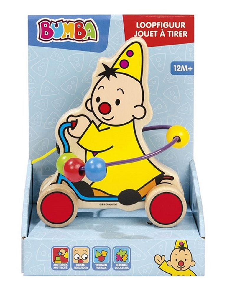 Bambolino Toys Bumba Holz-Ziehfigur