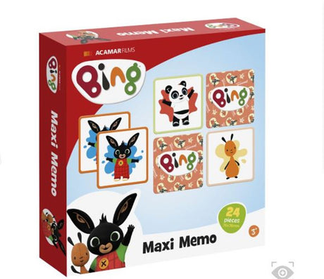 Bambolino Bing Maxi-Memo. 3+. 18,2x18,2x4,2cm