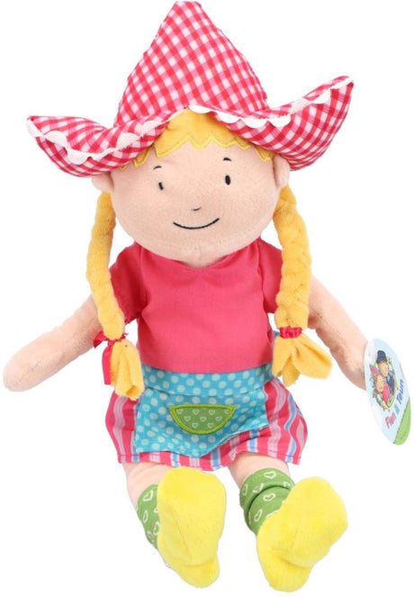 Bambolino Kuscheltier Plüsch Fien und Teun - Bäuerin Fien, 35cm