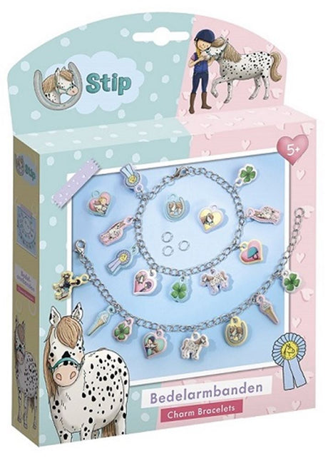 Bambelino -Spielzeug stipt die Pony -Armbänder