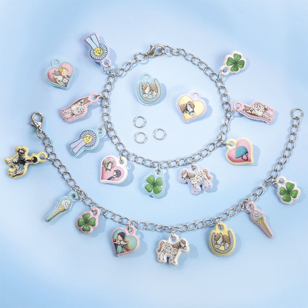 Machen Sie die Pony-Armbänder. 3+