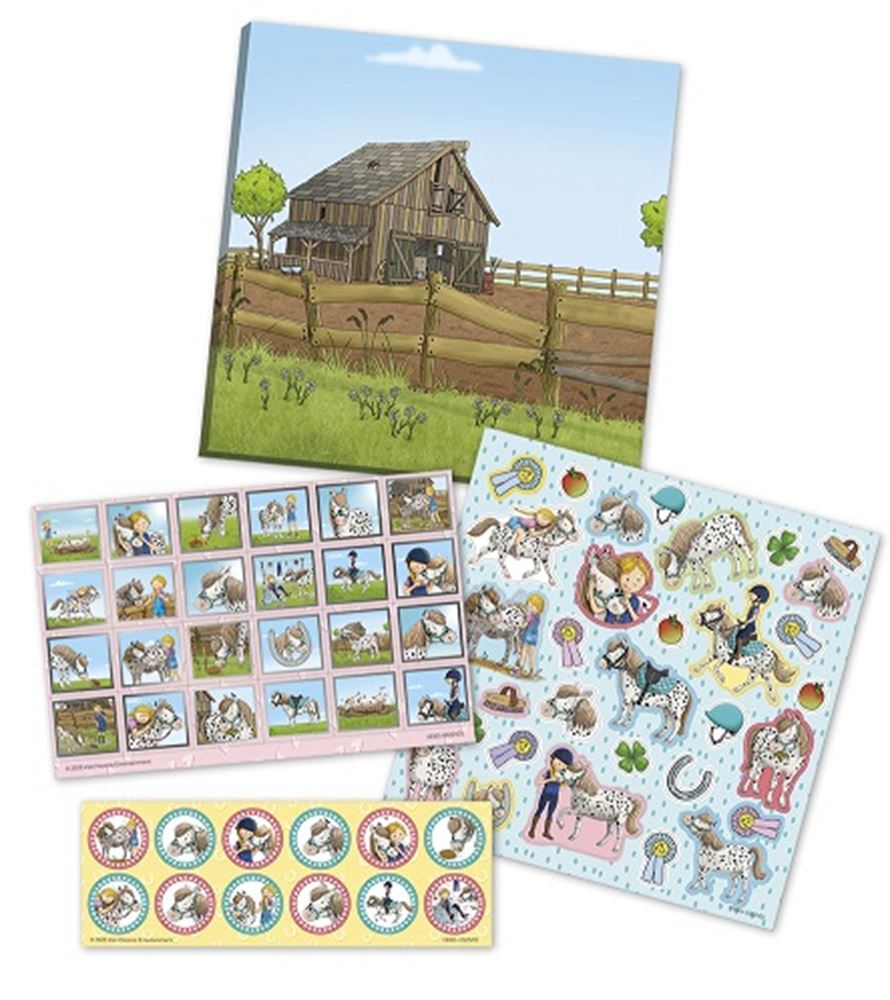 Dsp. Dot the Pony-Aufkleberset. 3+ (12 Stk.