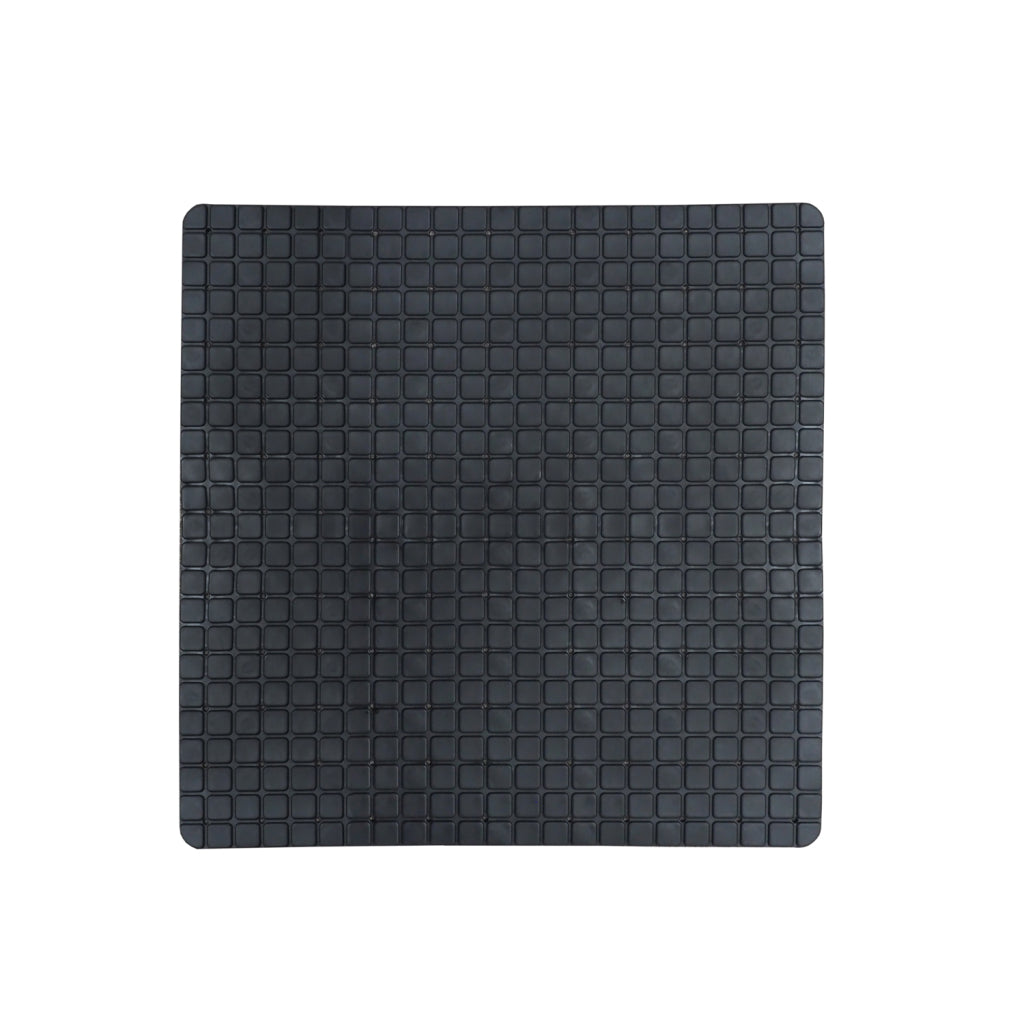 Rutschfeste Duschmatte Dutch House 55x55 cm schwarz