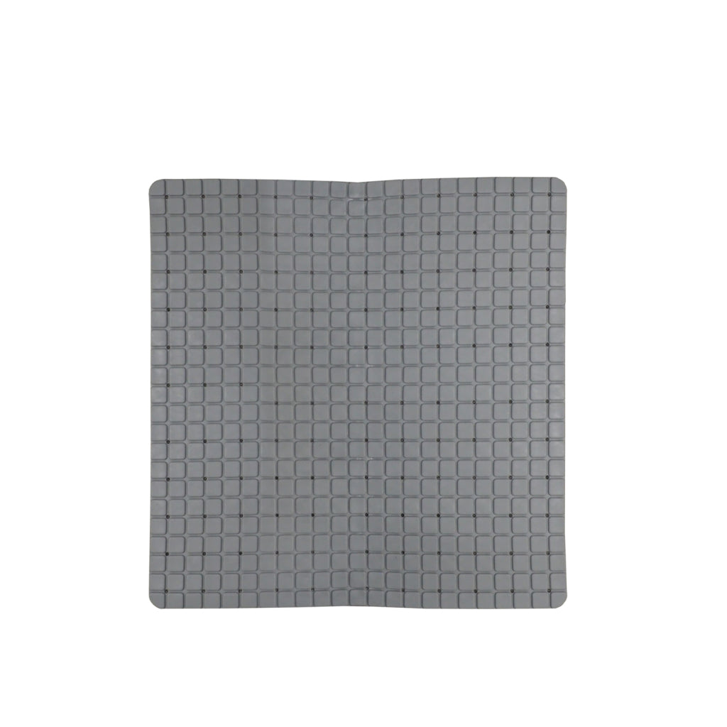 Rutschfeste Duschmatte Dutch House 55x55 cm grau