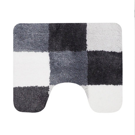 Dutch House Brest Toilettenvorleger 60x50cm grau