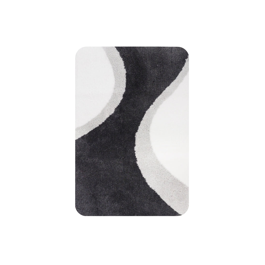 Dutch House Metz Badematte 60 x 90 cm grau