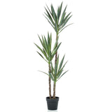 Smaragdkunstpflanze im Topf Yucca 150 cm