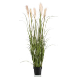 Smaragdkunstpflanze in Pot Pampas Gras 160 cm