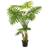 Smaragdkunstwerk in Topf Philodendron 130 cm