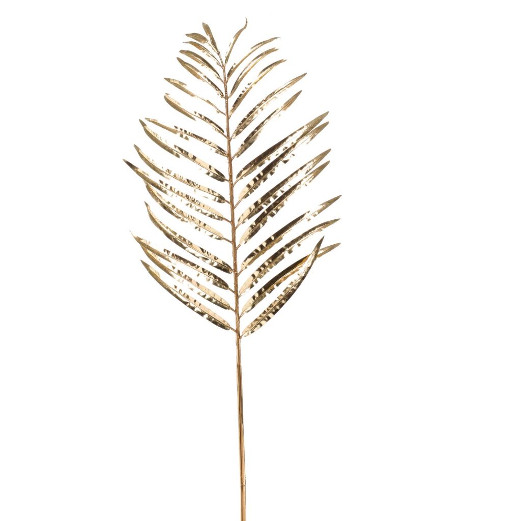 Basic Kunstblume Palmblatt gold 85 cm