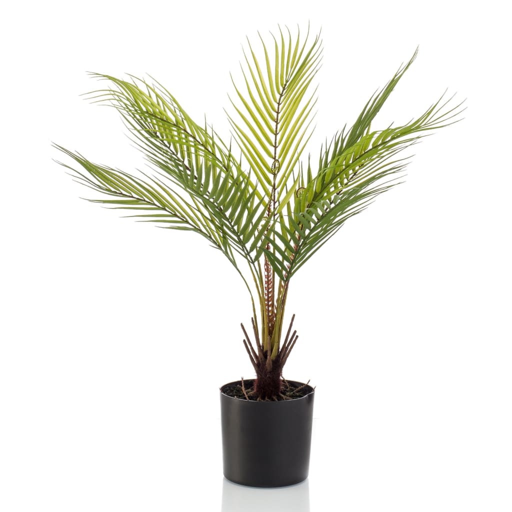 Smaragdkunstpflanze in Topf Chamaedorea Palm 50 cm