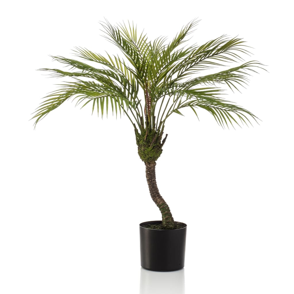 Smaragdkunstpflanze in Topf Chamaedorea Palm 85 cm