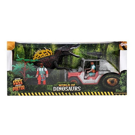 Toi-Toys World of Dinosaurs Spielset mit Jeep
