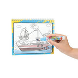 Toi-toys Kreativität zum Ausmalen mit Wasserfahrzeug mit Marker